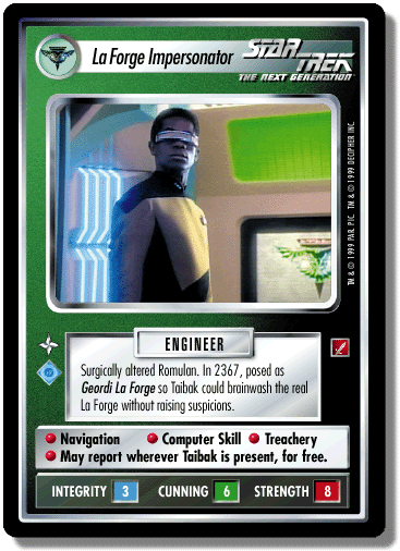 La Forge Impersonator (Foil)