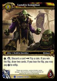 warcraft tcg heroes of azeroth landro longshot