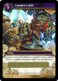 warcraft tcg loot cards landro s gift box loot