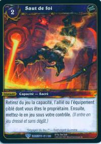 warcraft tcg war of the elements french leap of faith french