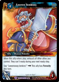 warcraft tcg class decks 2011 fall leeroy jenkins cd