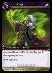 warcraft tcg archives life tap foil