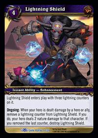 warcraft tcg the dark portal lightning shield