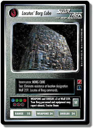Locutus Borg Cube (Foil)
