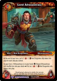 warcraft tcg battle of aspects lord afrasastrasz