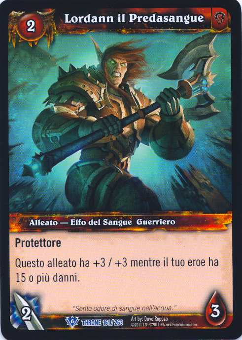 Lordann the Bloodreaver (Italian)