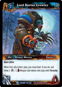 warcraft tcg twilight of the dragons lord darius crowley