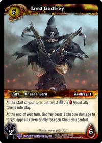 warcraft tcg dungeon deck treasure lord godfrey