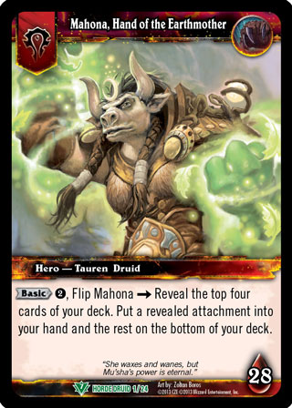 Mahona, Hand of the Earthmother