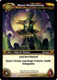 warcraft tcg the hunt for illidan maiev shadowsong