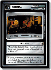 star trek 1e official tournament sealed deck make us go