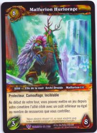 warcraft tcg war of the elements french malfurion stormrage french