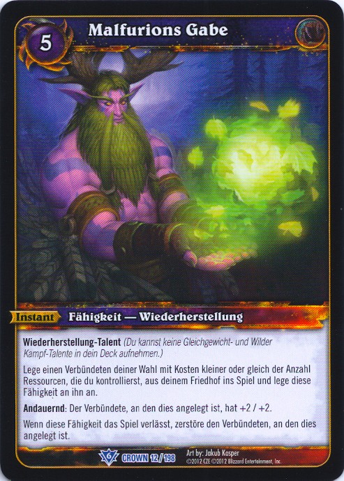 Malfurion's Gift (German)