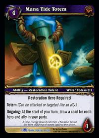 warcraft tcg the dark portal mana tide totem