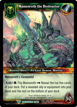 Mannoroth the Destructor (Foil Hero)