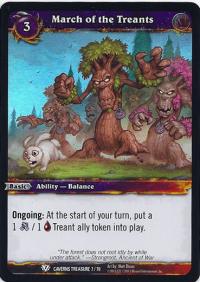 warcraft tcg caverns of time march of the treants