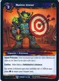 warcraft tcg twilight of dragons foreign master marksman french