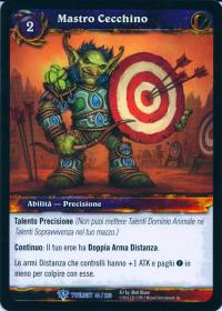 warcraft tcg twilight of dragons foreign master marksman italian