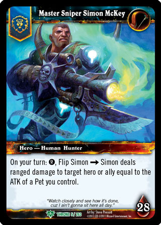 Master Sniper Simon McKey (Foil Hero)