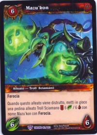 warcraft tcg throne of the tides italian mazu kon italian