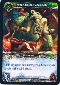 warcraft tcg feast of winter veil 12 mechanical greench