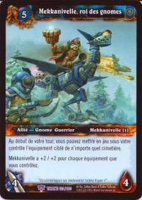 warcraft tcg throne of the tides french mekkatorque king of the gnomes french