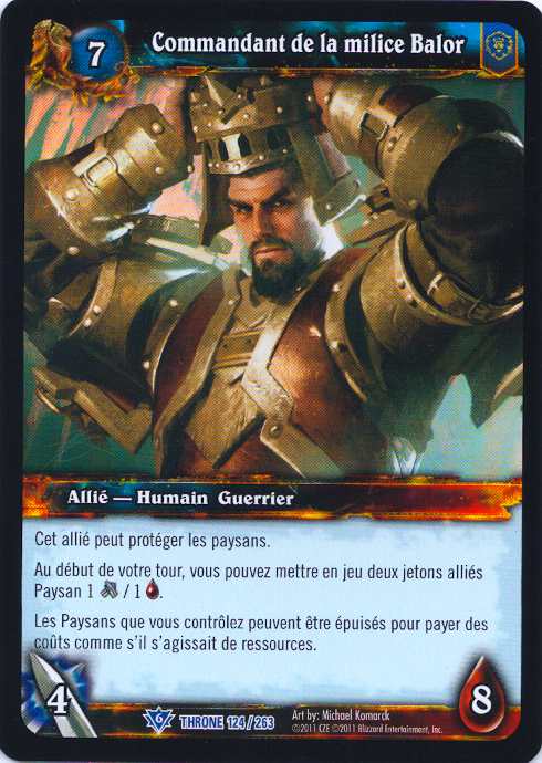 Militia Commander Balor (French)