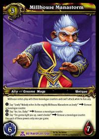 warcraft tcg servants of betrayer millhouse manastorm