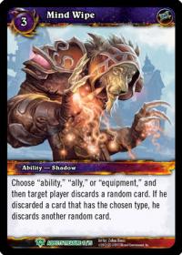 warcraft tcg battle of aspects mind wipe