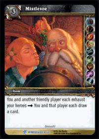 warcraft tcg feast of winter veil mistletoe