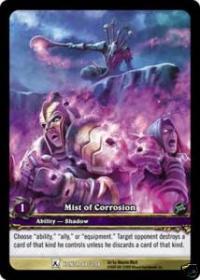 warcraft tcg extended art mist of corrosion ea