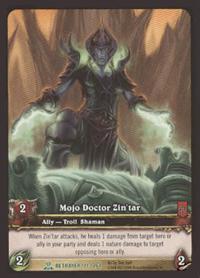 warcraft tcg extended art mojo doctor zin tar ea