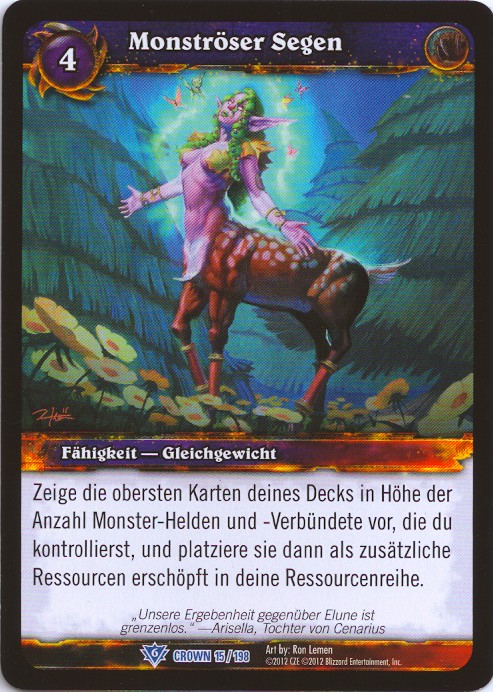 Monstrous Boon (German)