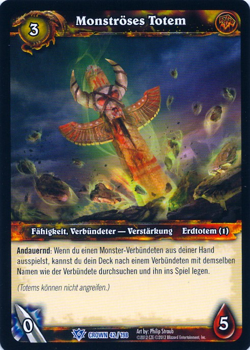Monstrous Totem (German)