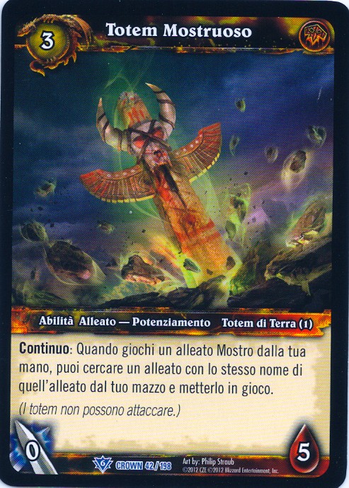 Monstrous Totem (Italian)