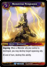 warcraft tcg tomb of the forgotten monstrous vengeance