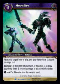 warcraft tcg archives moonfire foil