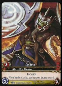 warcraft tcg extended art morik ea