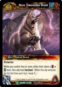 warcraft tcg betrayal of the guardian moro timewalker druid