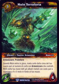 warcraft tcg crown of the heavens foreign muln earthfury italian