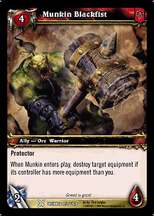 Munkin Blackfist - FOIL