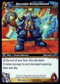 warcraft tcg icecrown citadel muradin bronzebeard