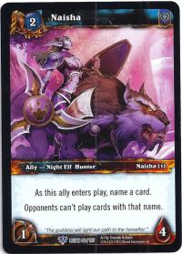 warcraft tcg reign of fire naisha