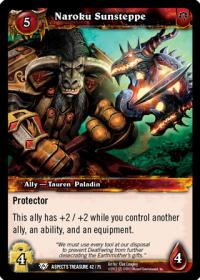 warcraft tcg battle of aspects naroku sunsteppe