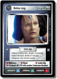 star trek 1e deep space 9 natima lang