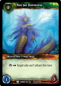 warcraft tcg throne of the tides naz jar sorceress