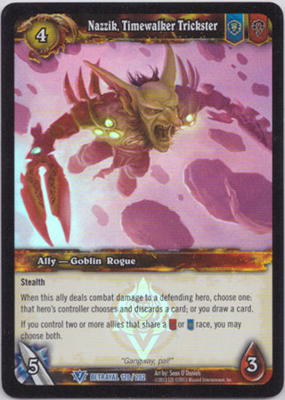 Nazzik, Timewalker Trickster (FOIL)