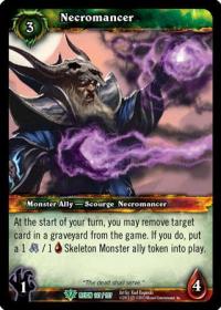 warcraft tcg reign of fire necromancer