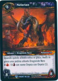 warcraft tcg twilight of dragons foreign nefarian italian