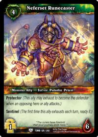 warcraft tcg tomb of the forgotten neferset runecaster